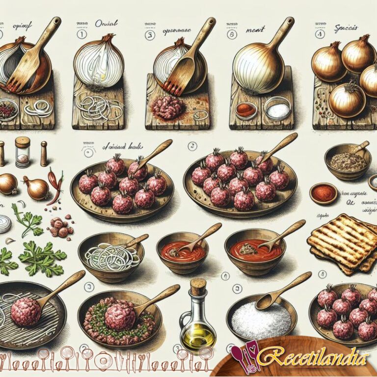 Bombas de cebolla toscana (Receta de planificación y variaciones) Bombas de cebolla toscana (Receta de planificación y variaciones)