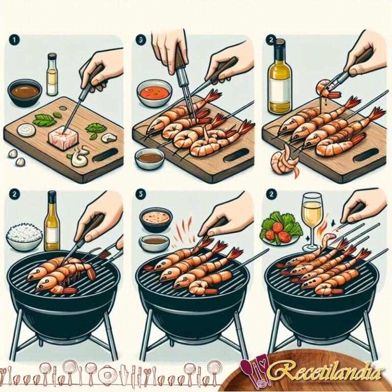 Cómo preparar los camarones a la parrilla Como preparar los camarones a la parrilla