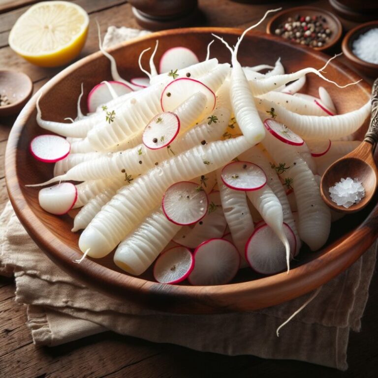 Ensalada de rábanos Icicles Ensalada de rábanos Carámbanos