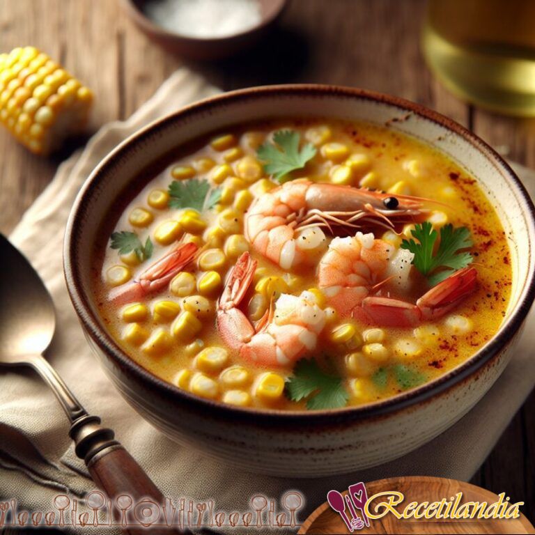 Sopa de Camarones y Maíz Ahumados Sopa de Camarones y Maíz Ahumados